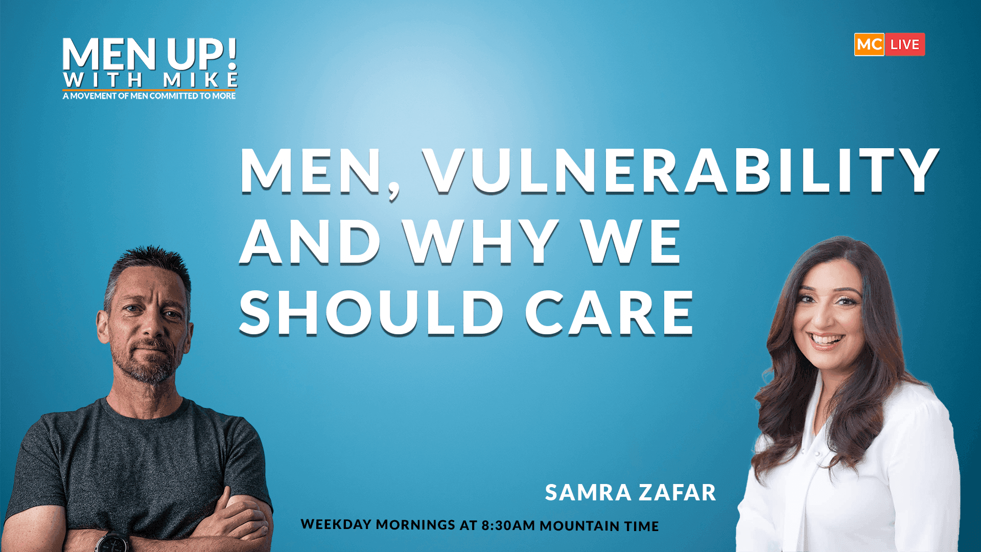 Samra Zafar: Men, vulnerability and why we should care